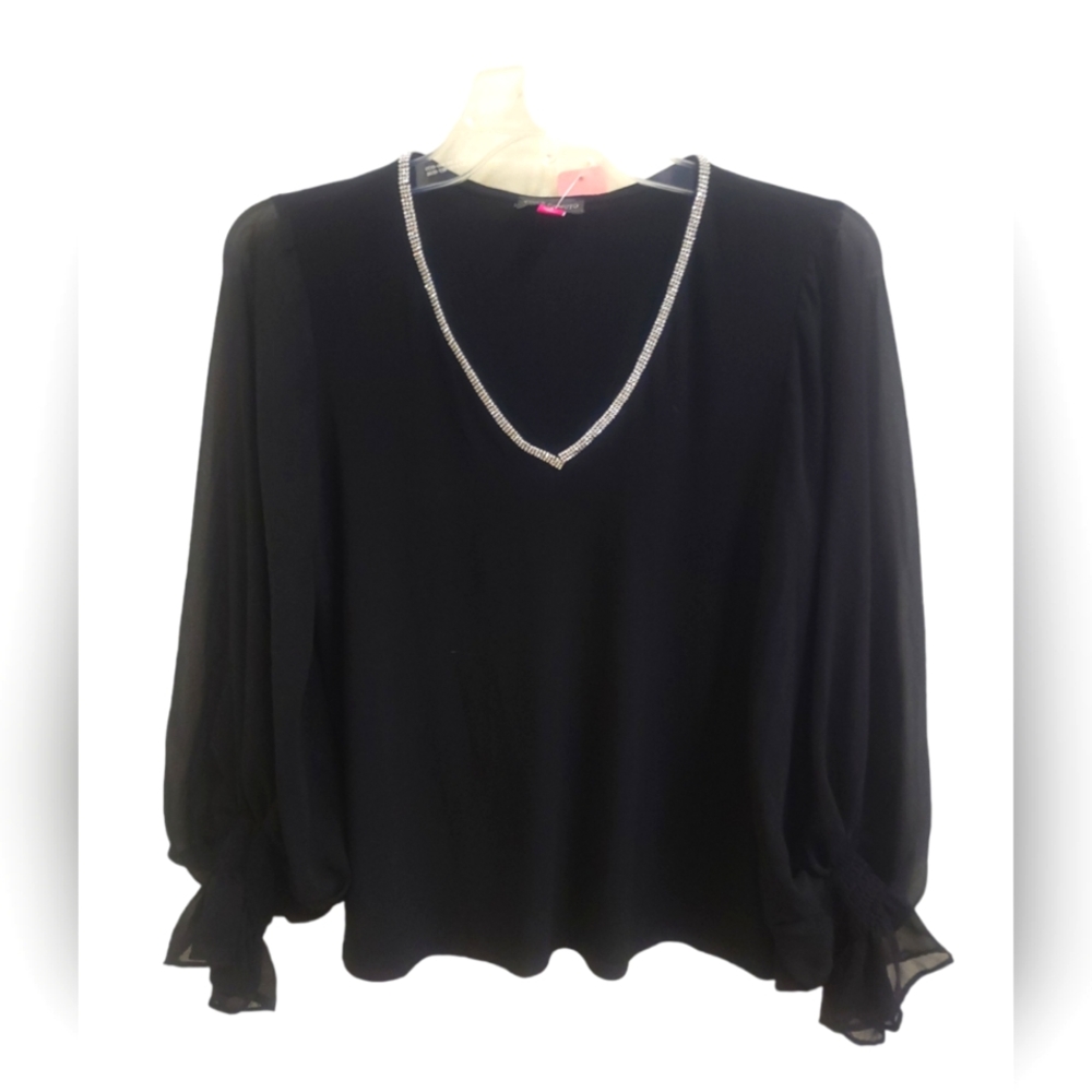 Vince Camuto women's Small black Blouse